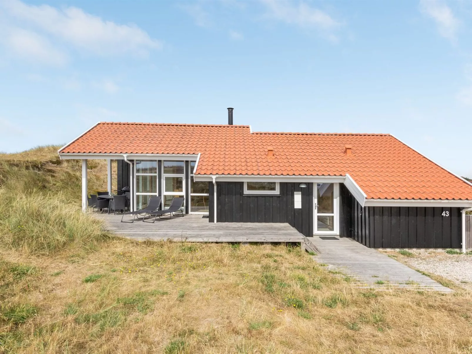 "Seved" - all inclusive - 500m from the sea-Buiten