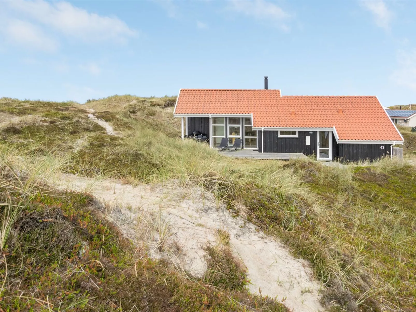 "Seved" - all inclusive - 500m from the sea-Buiten