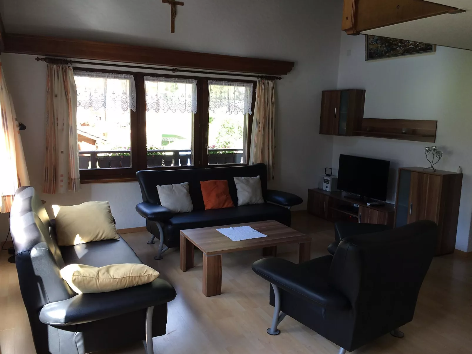 Chalet Sunstar, grosse Wohnung-Binnen