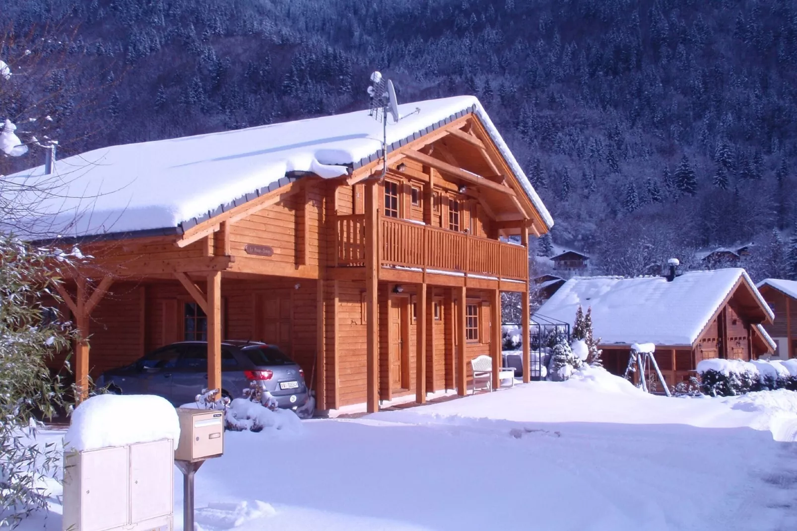 Chalet Le Passe-Temps-Exterieur winter