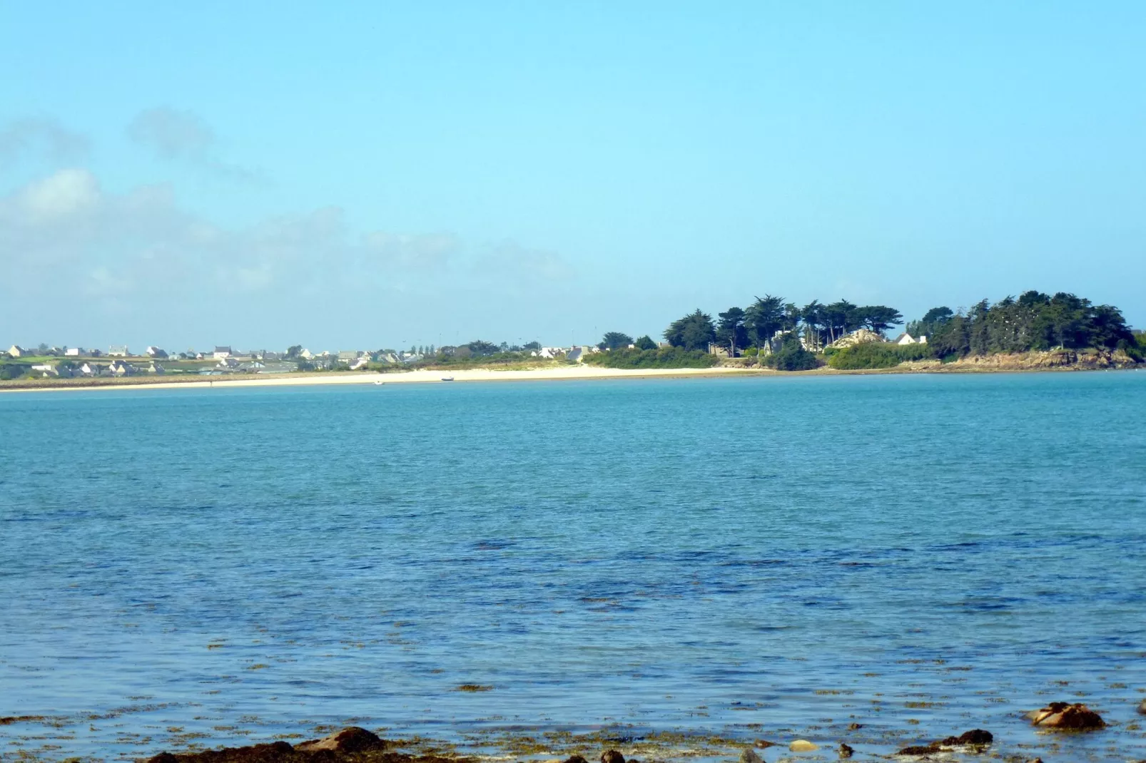 In direkter Meerlage Ebenerdige Ferienwohnung Roscoff-Gebieden zomer 1km