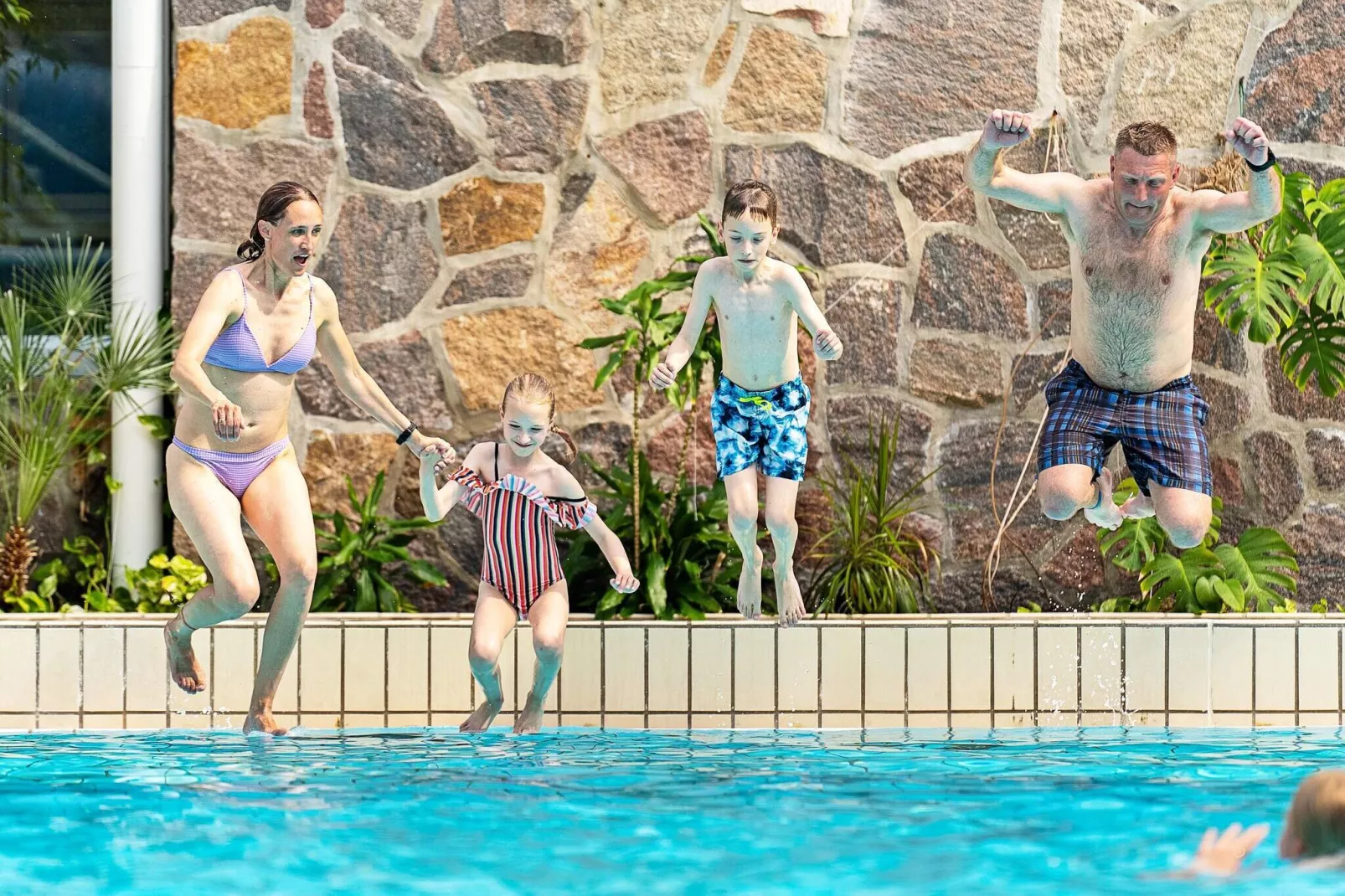 6 persoons vakantie huis op een vakantie park in Hanstholm-Zwembad