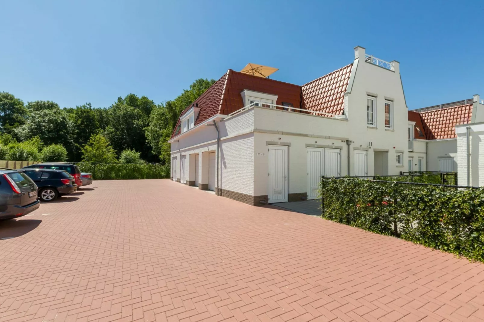 Appartement Duinhof Dishoek - 6 personen de luxe-Buitenkant zomer