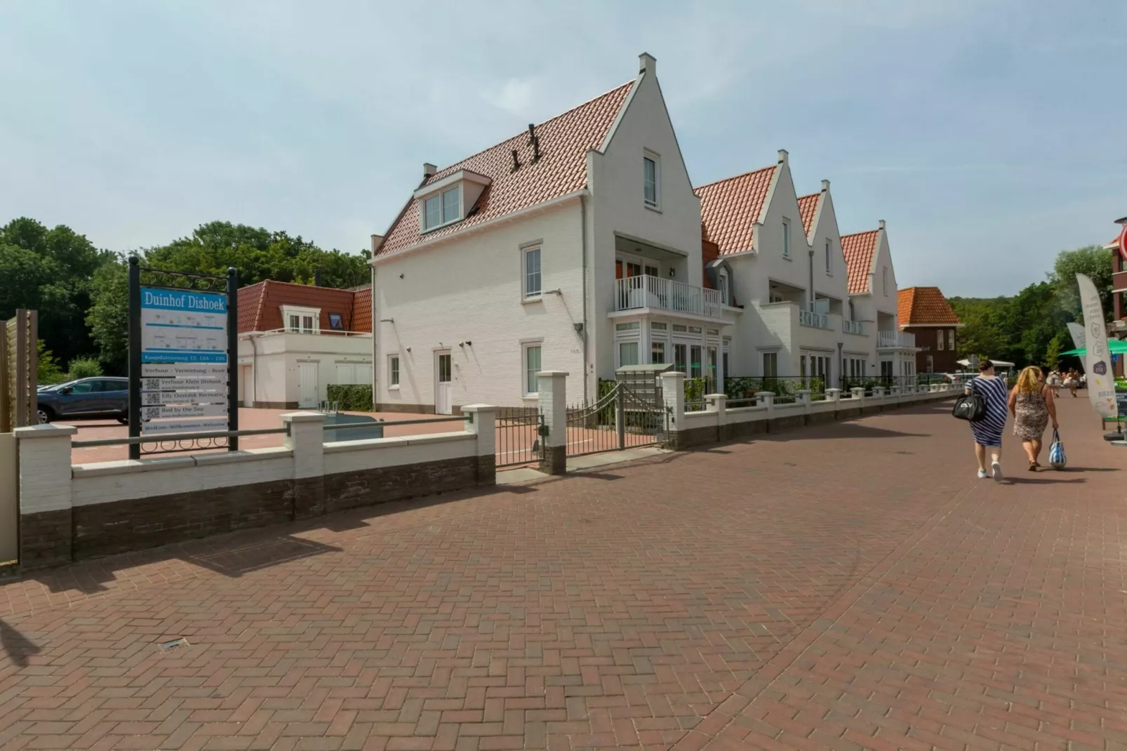 	Appartement Duinhof Dishoek - 6 pers de luxe-Buitenkant zomer