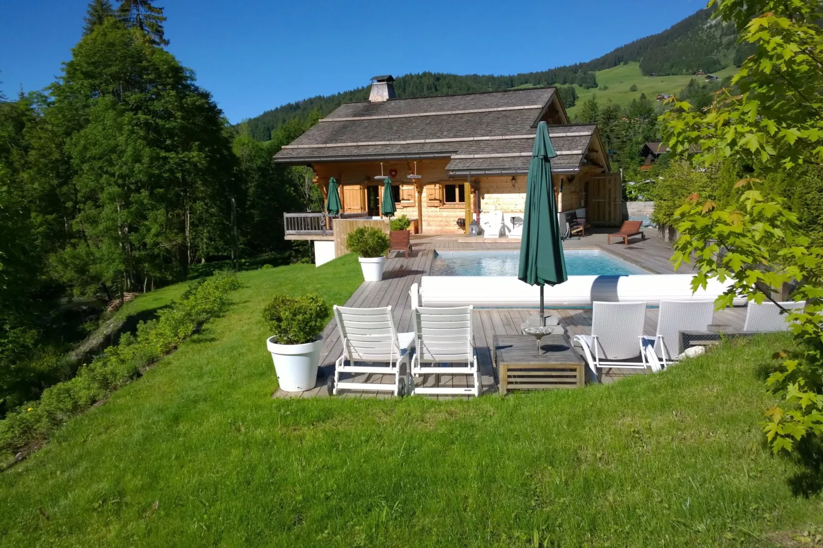 Idyllisch chalet in Le Chinaillon met sauna