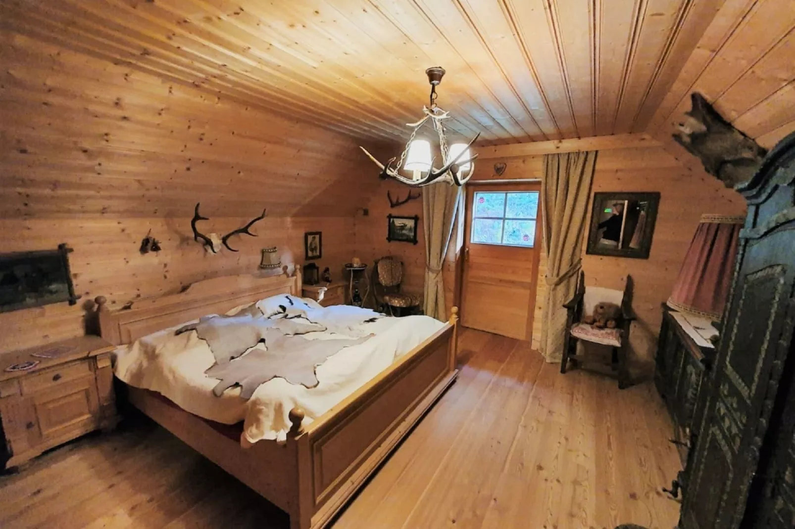 Chalet Hüttentraum-Slaapkamer