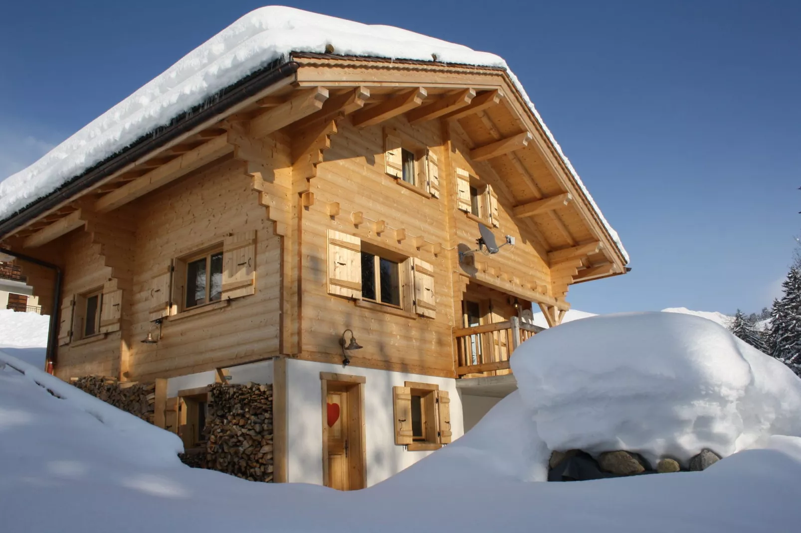 Idyllisch chalet in Le Chinaillon met sauna
