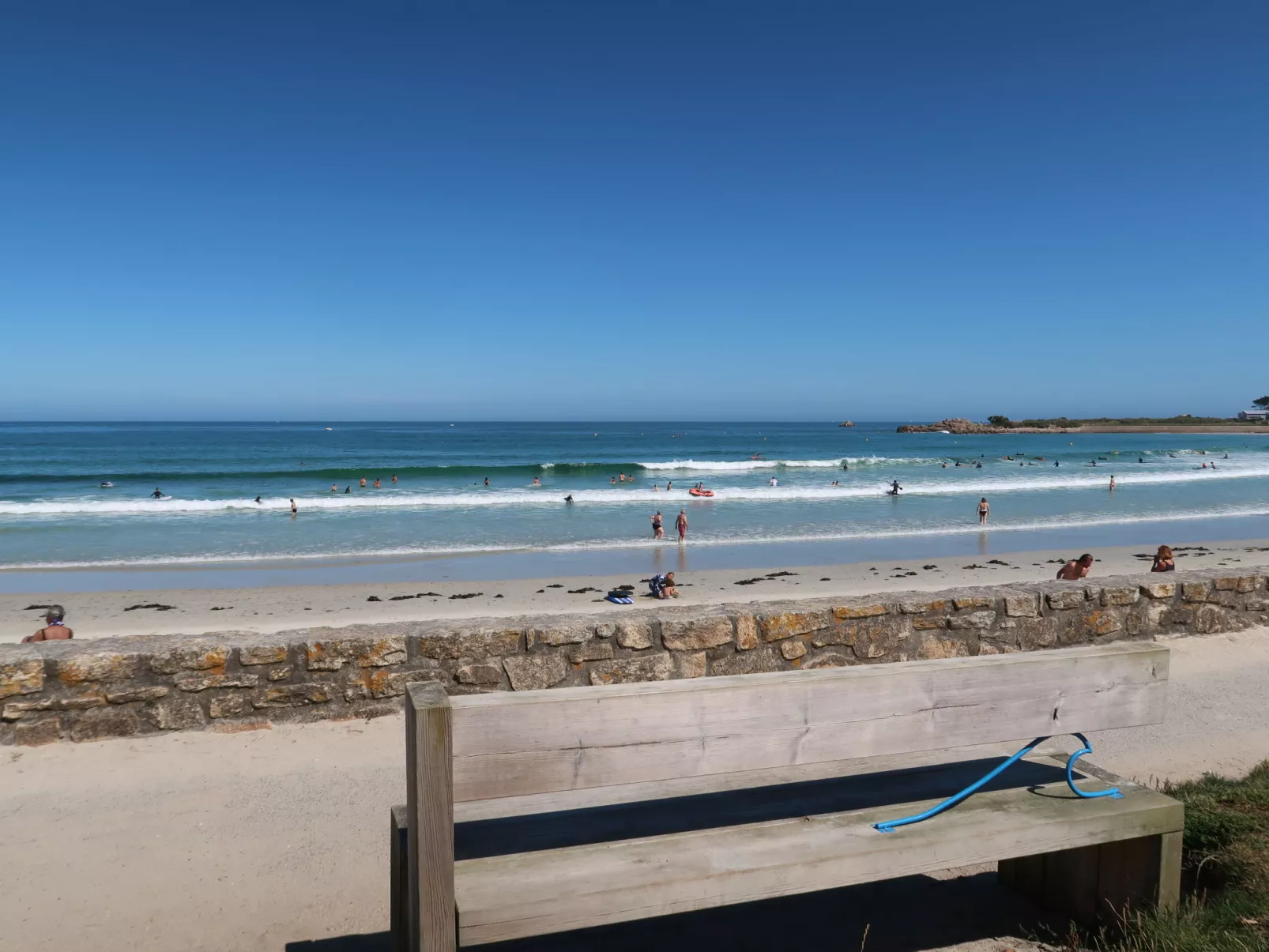 Les terrasses de la plage deTrestel-Omgeving