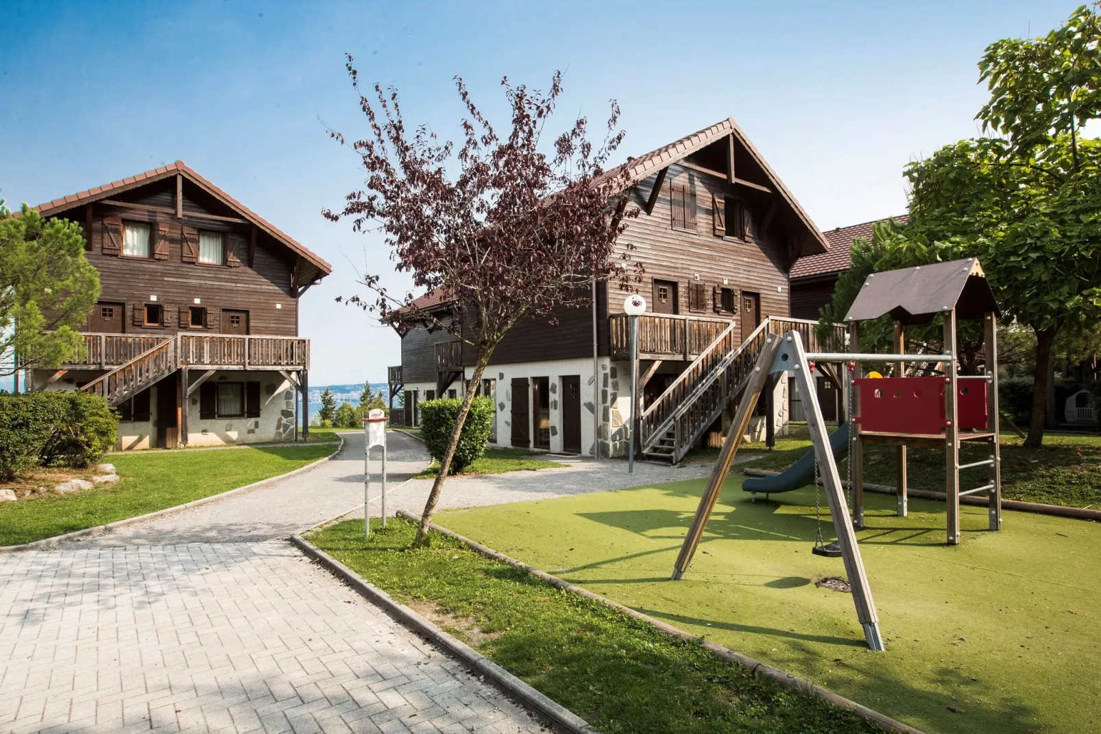 Residence Les Chalets d'Evian 3-Gebieden zomer 5km