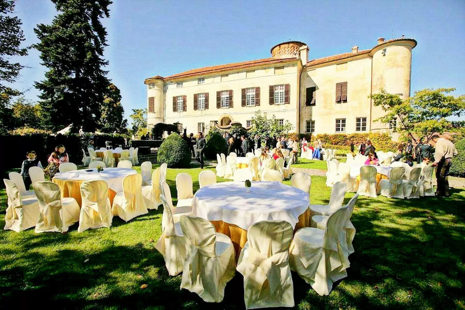 Castello Grimalda - Le Zie-Tuinen zomer