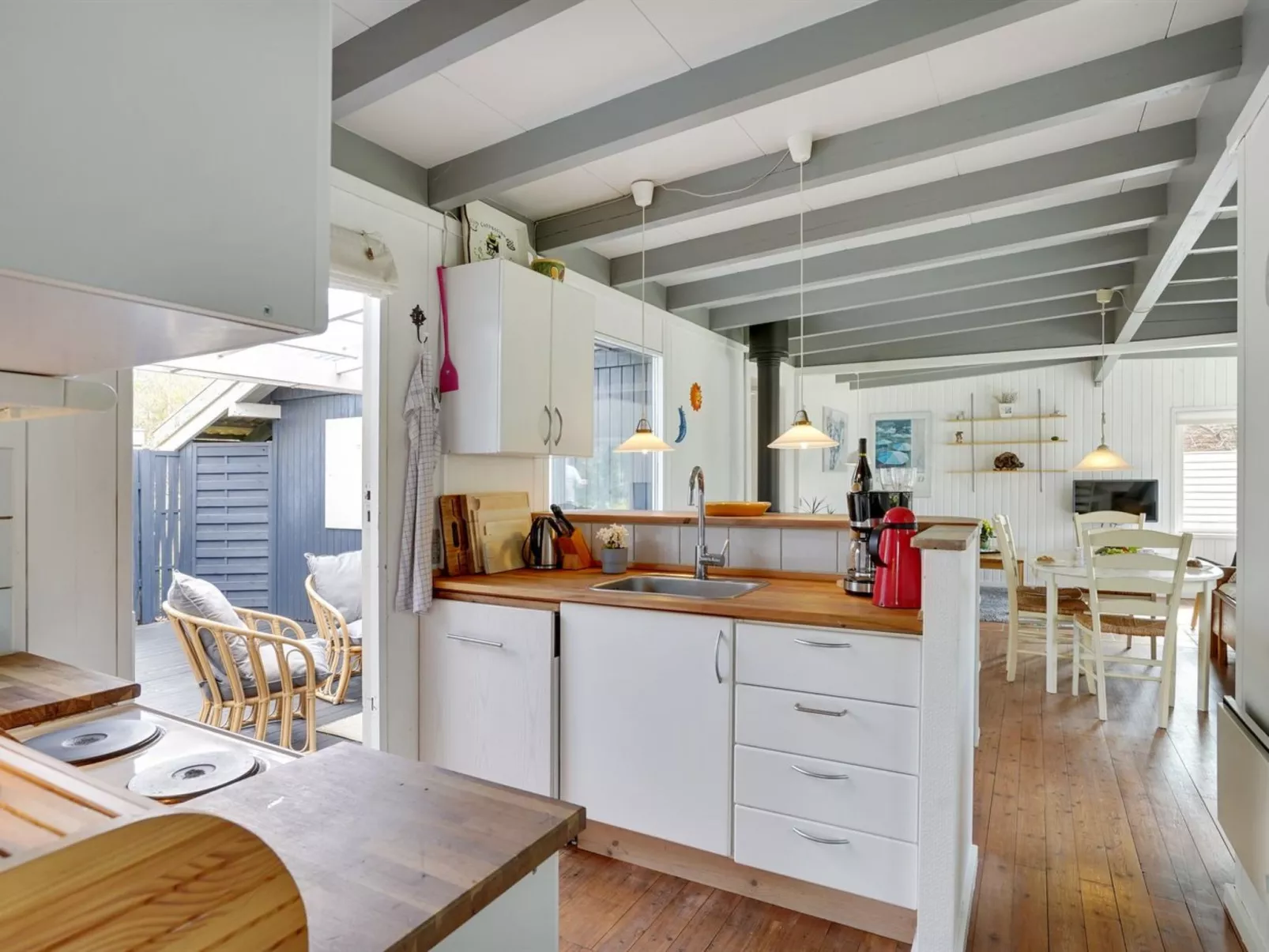 "Marjo" - all inclusive - 300m from the sea-Buiten