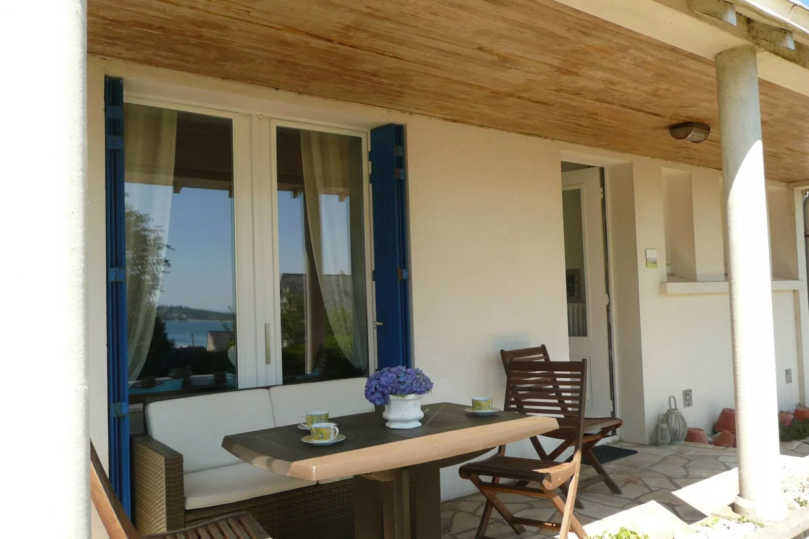 Ferienhaus mit Meerblick Camaret-sur-Mer-Terrasbalkon