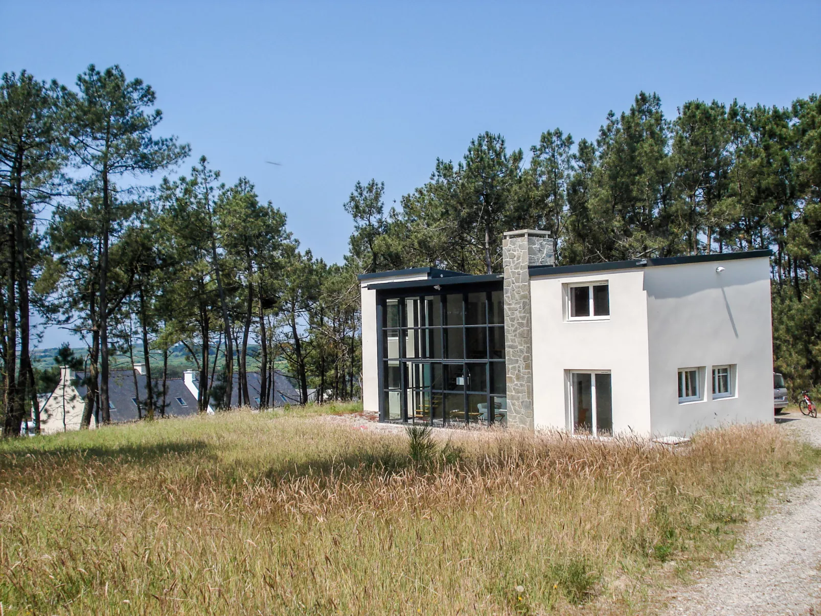 Maison du bois du Kador-Buiten