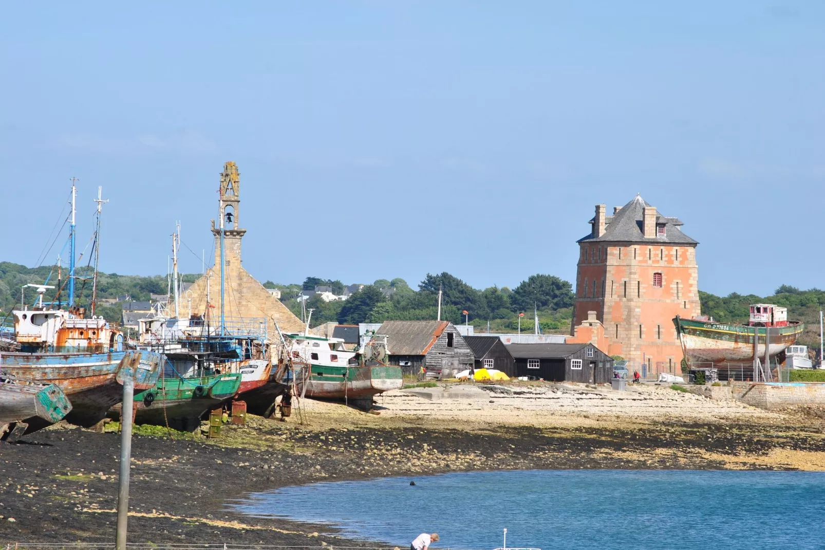 Ferienhaus mit Meerblick Camaret-sur-Mer-Gebieden zomer 1km