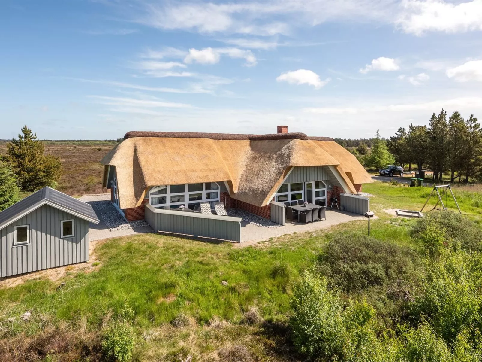 "Atti" - 2.5km from the sea in Western Jutland-Buiten