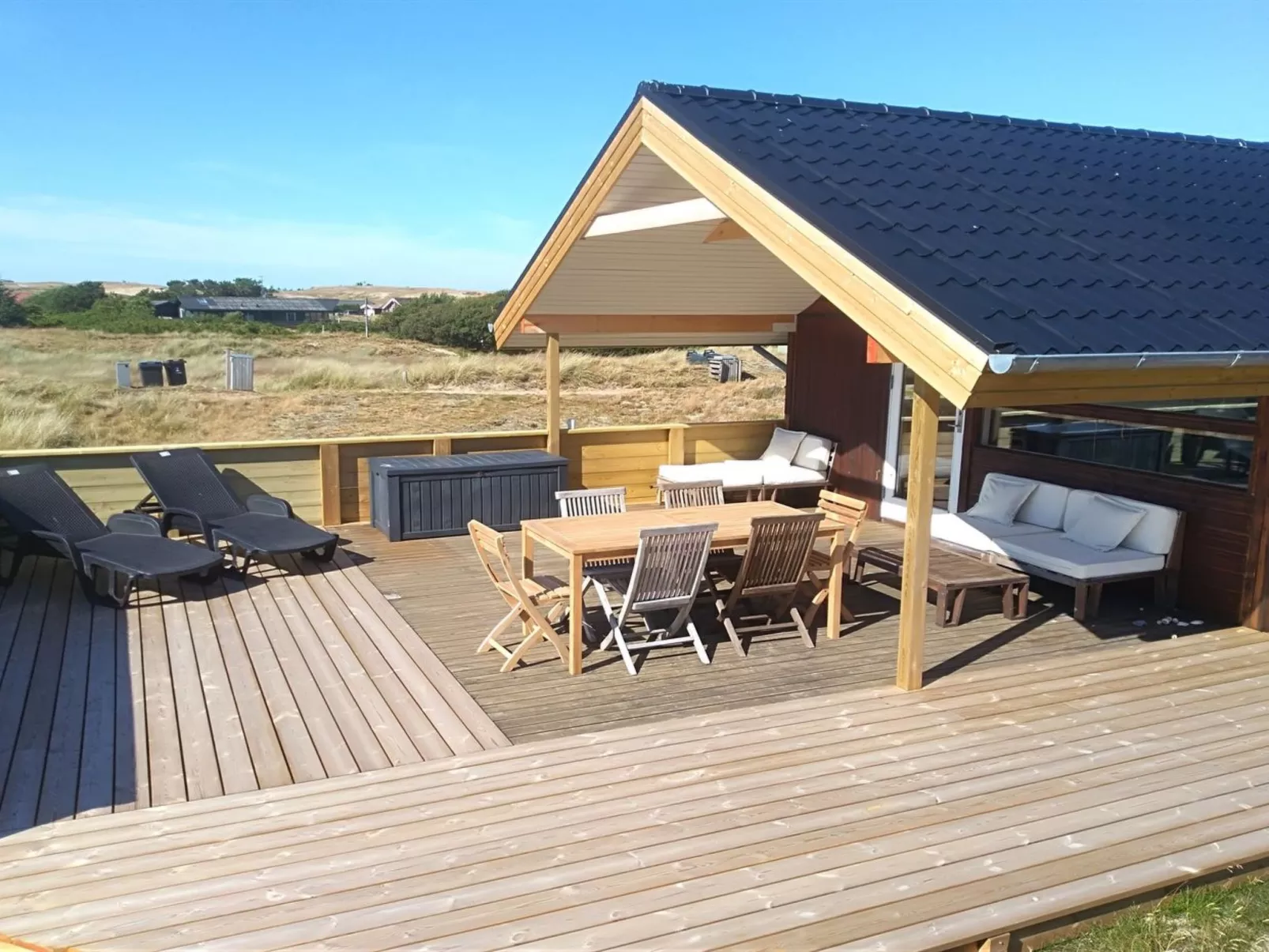 "Krak" - 1km from the sea-Buiten
