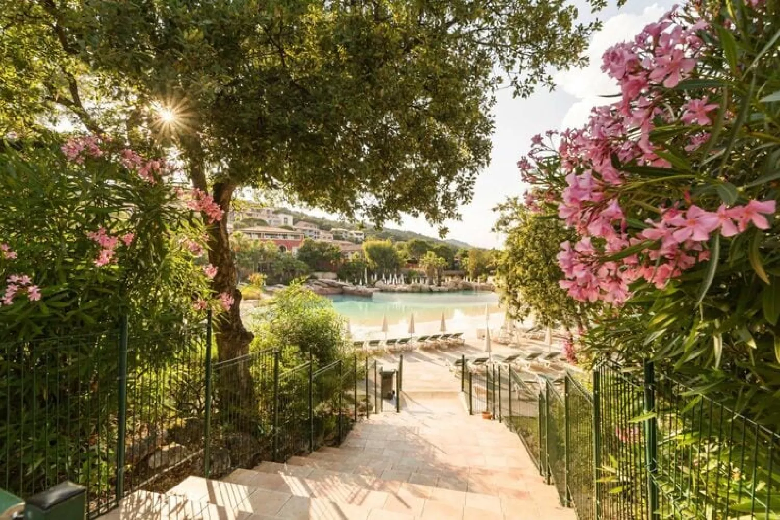 Residence Les Restanques du Golfe de St Tropez Grimaud - Appartement 5 personnes - 1 chambre Standard-Tuinen zomer