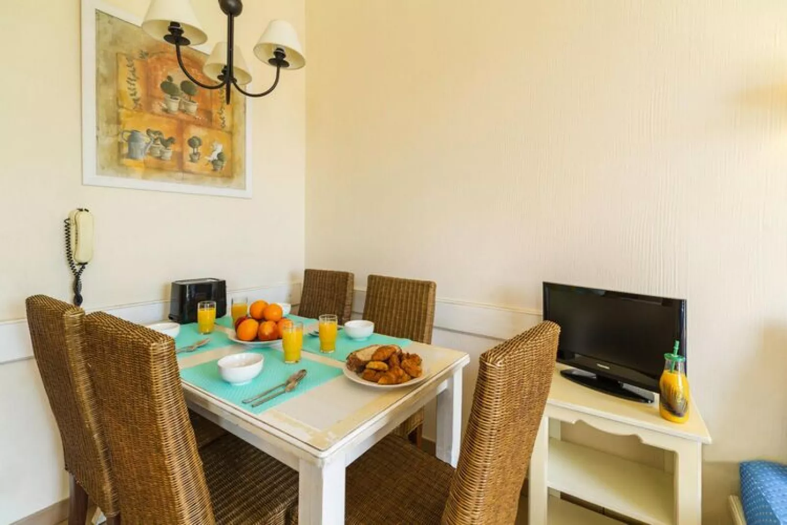 Residence Les Restanques du Golfe de St Tropez Grimaud - Appartement 5 personnes - 1 chambre Standard-Woonkamer