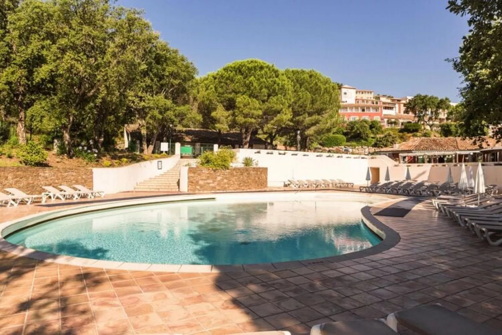 Residence Les Restanques du Golfe de St Tropez Grimaud - Appartement 5 personnes - 1 chambre Standard-Parkfaciliteiten