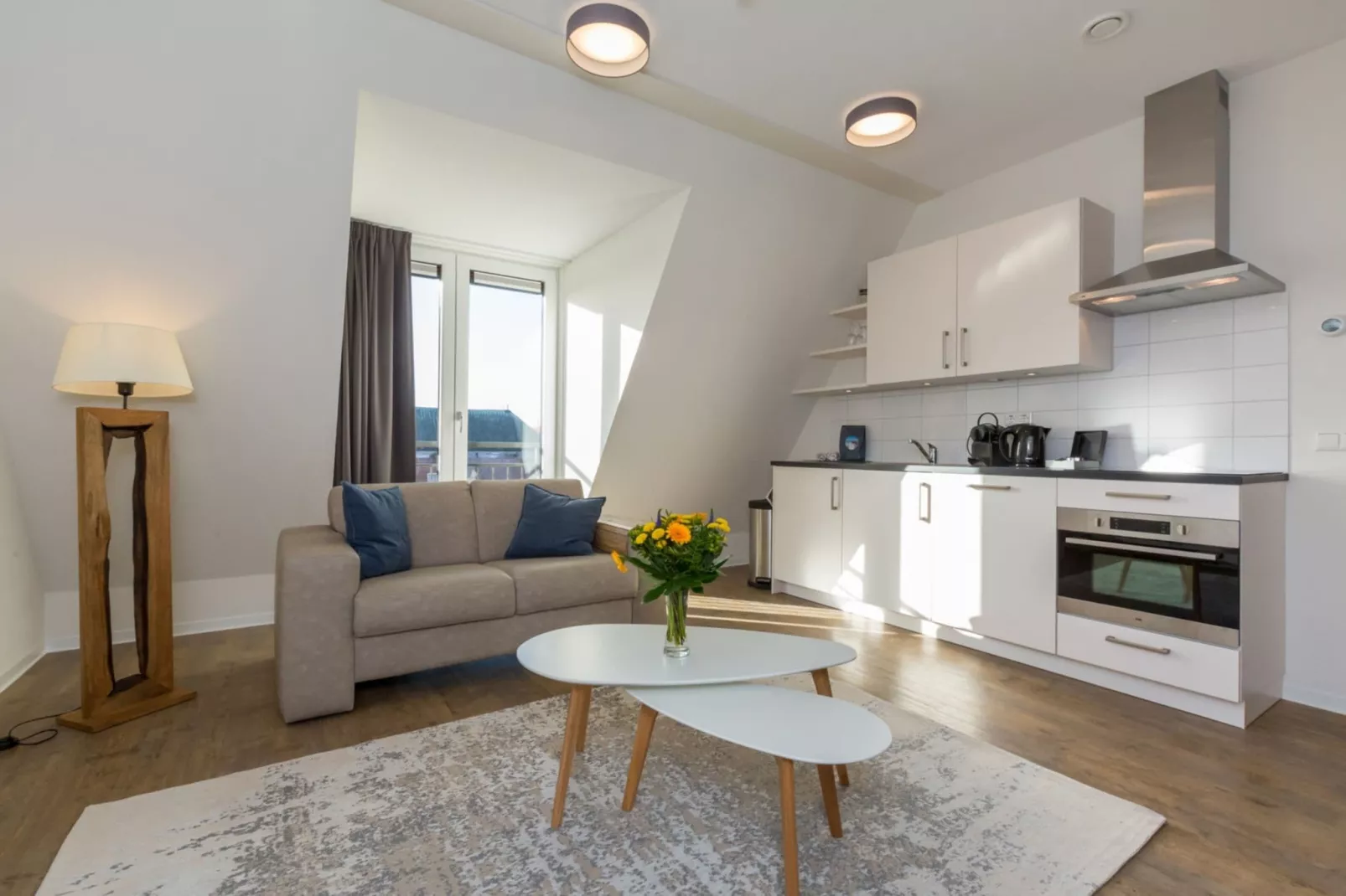 Aparthotel Zoutelande - Luxe 2-persoons comfort appartement-Woonkamer