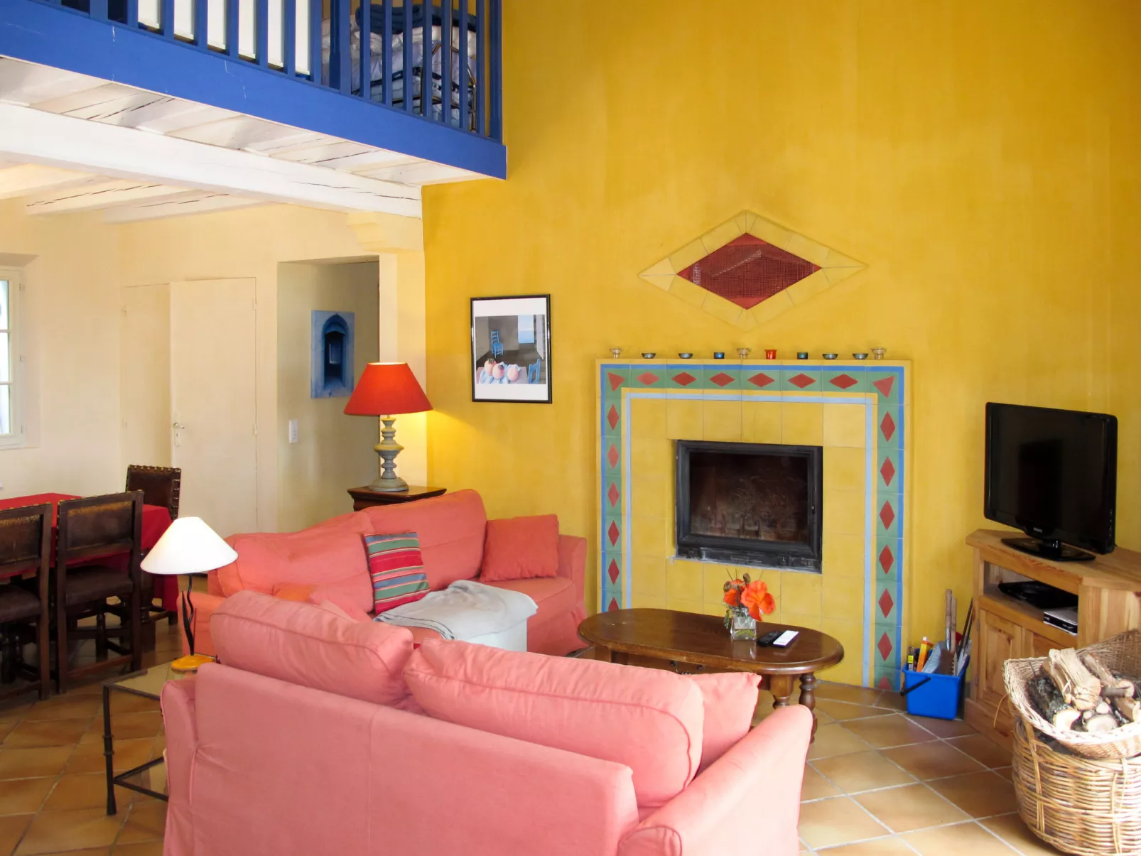 La Maison Bleue-Binnen