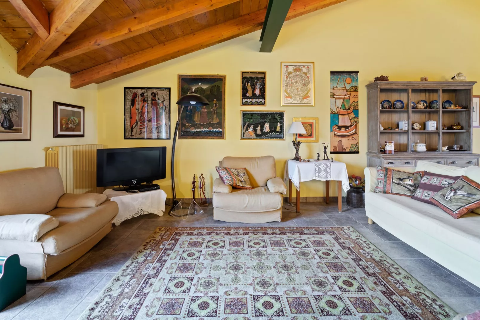La casa di campagna - Woonkamer