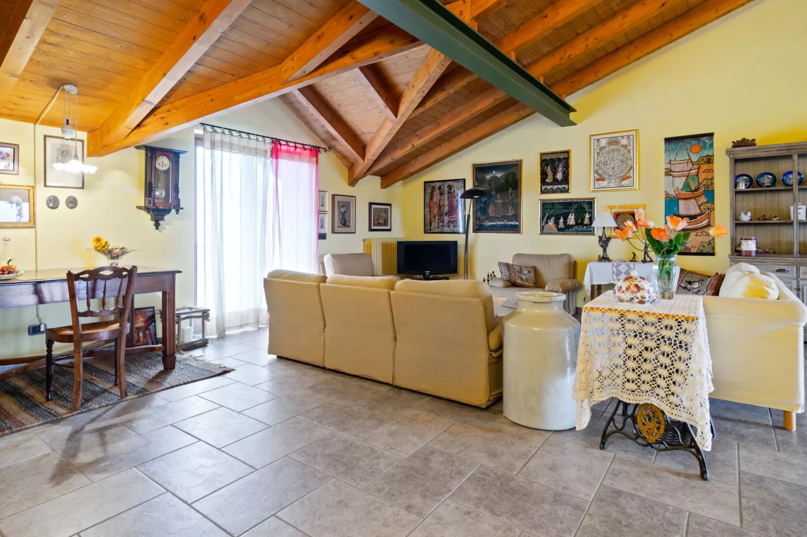 La casa di campagna - Woonkamer