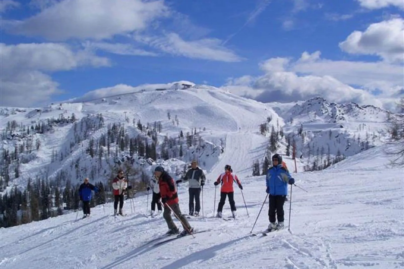 Chalet Truppe-Gebied winter 1km