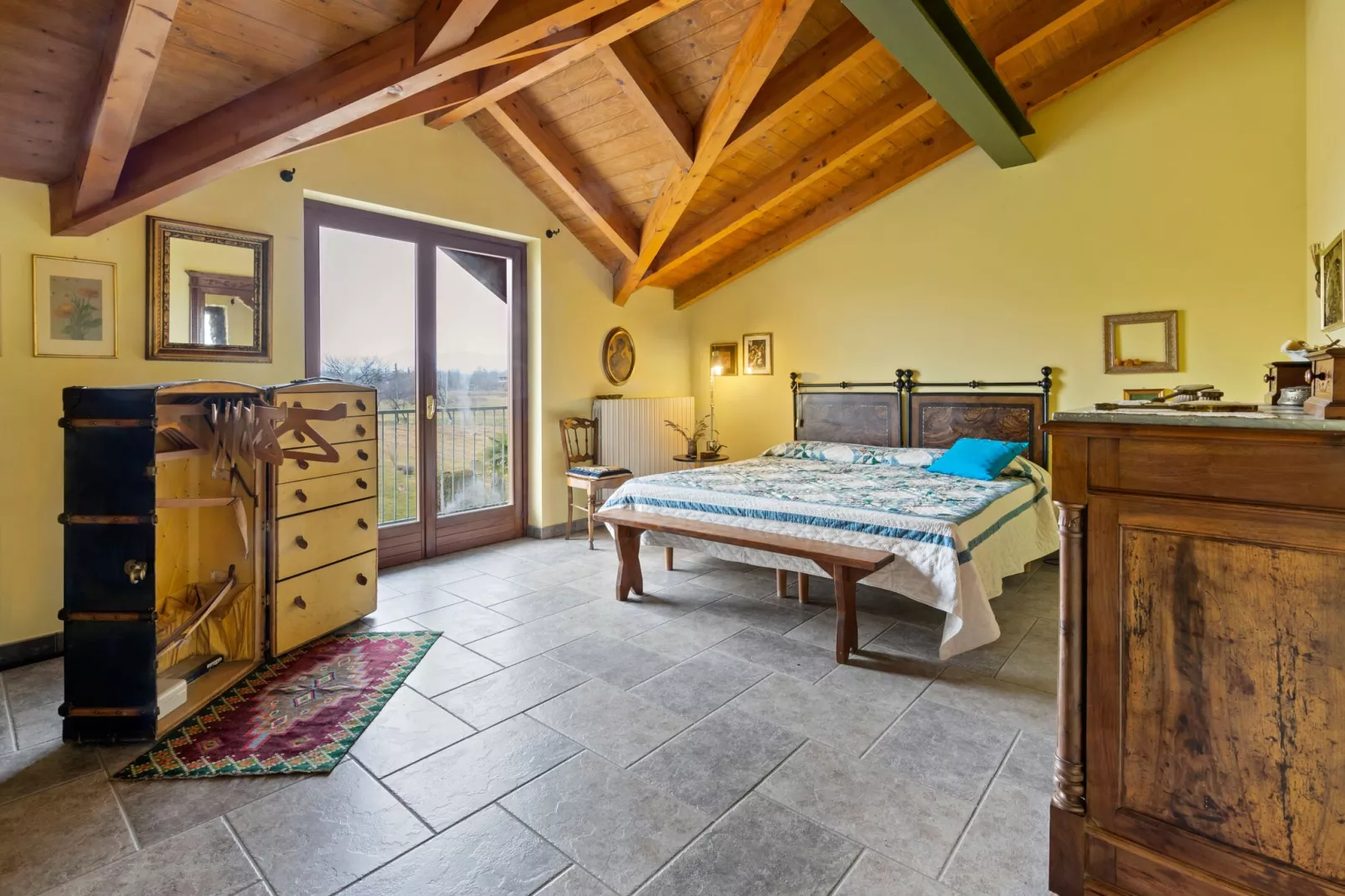 La casa di campagna - Slaapkamer