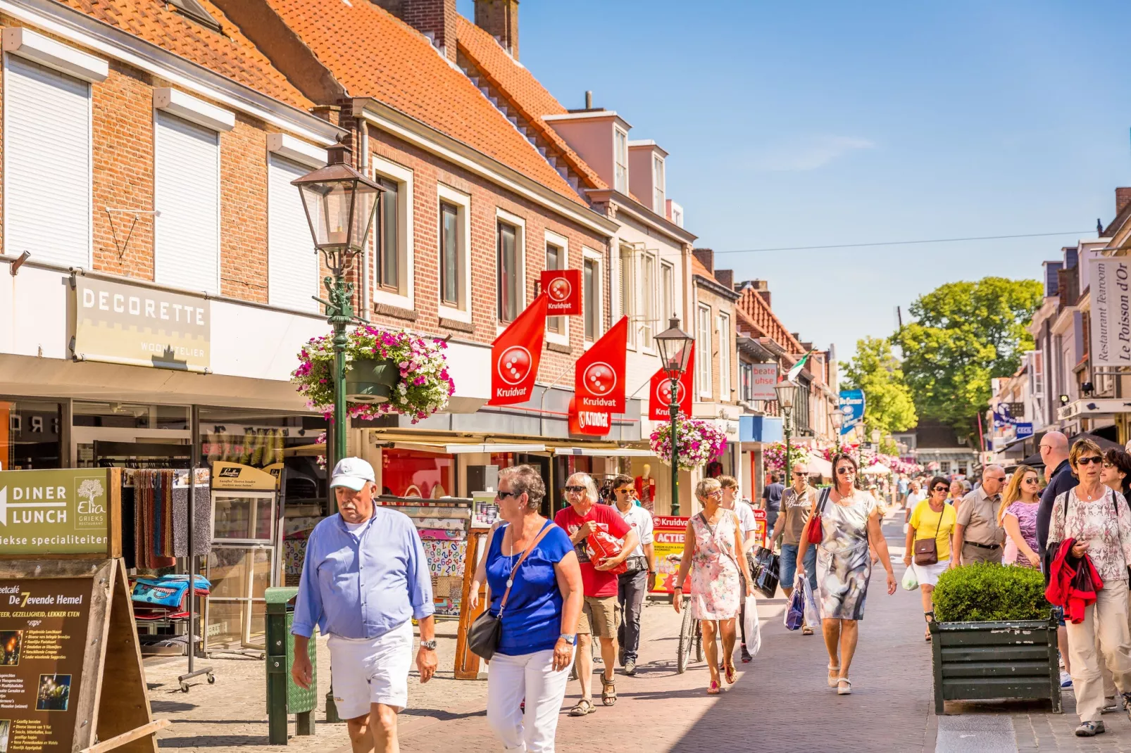 Beach Resort Nieuwvliet-Bad 10-Gebieden zomer 1km