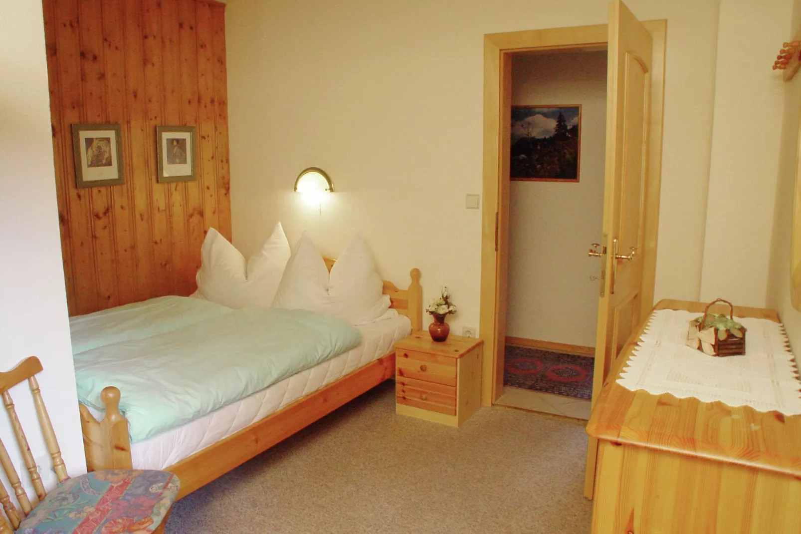 Appartement Nassfeld-Slaapkamer