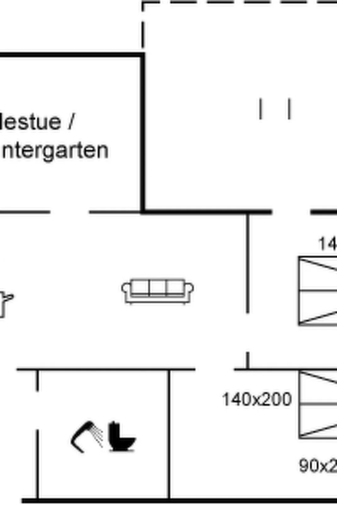 "Adla" - 450m from the sea-Binnen
