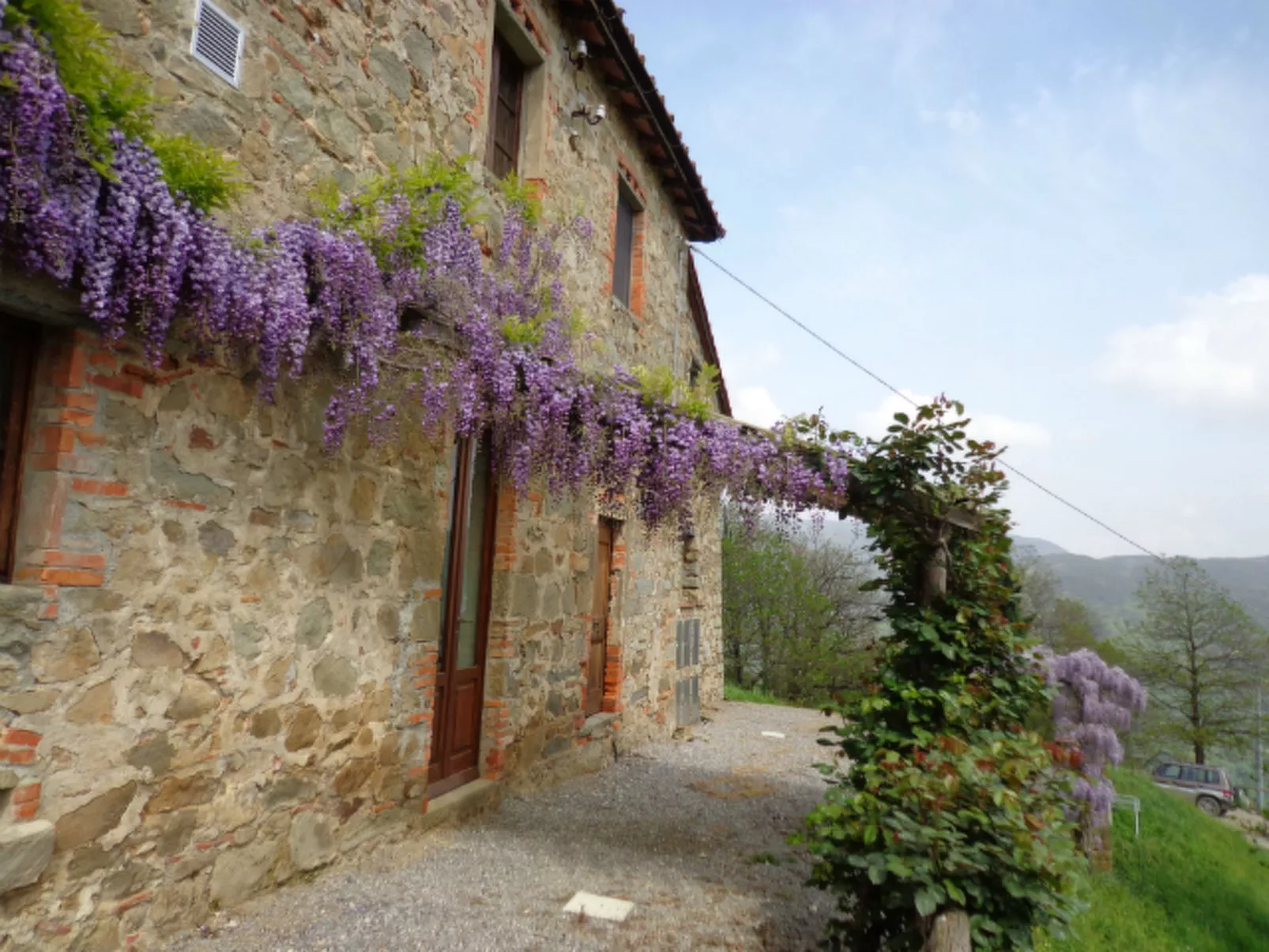 Podere Cima a Zano /Apt. Tinaia-Buiten