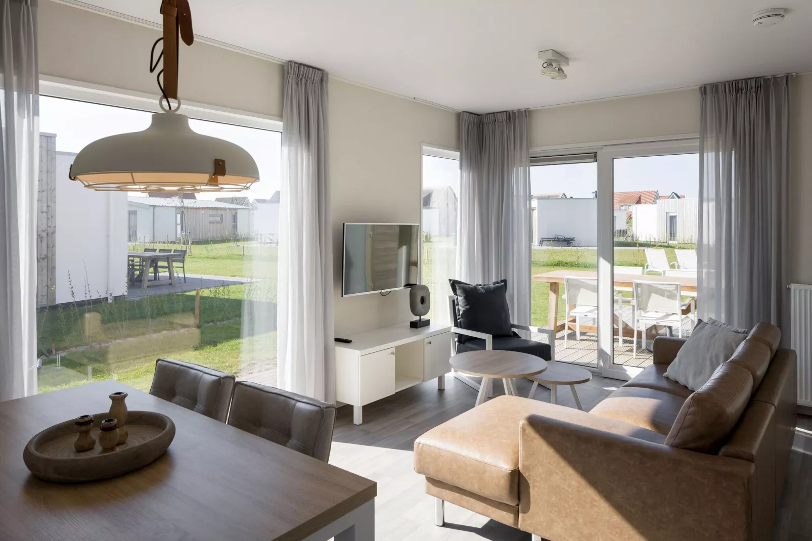 Beach Resort Nieuwvliet-Bad 14-Woonkamer