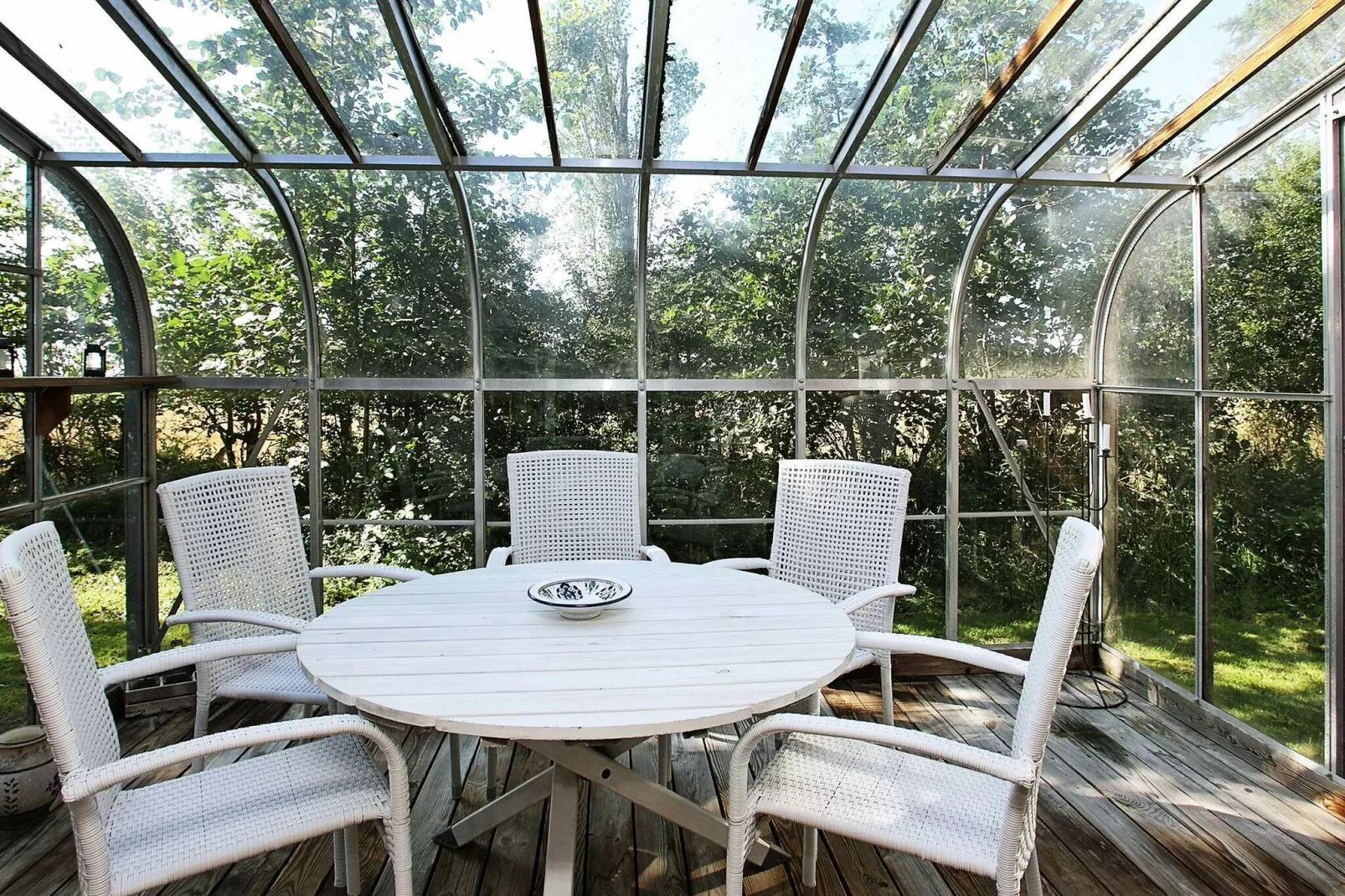 Schattig bakstenen huis in Øster Assels met een balkon-Binnen