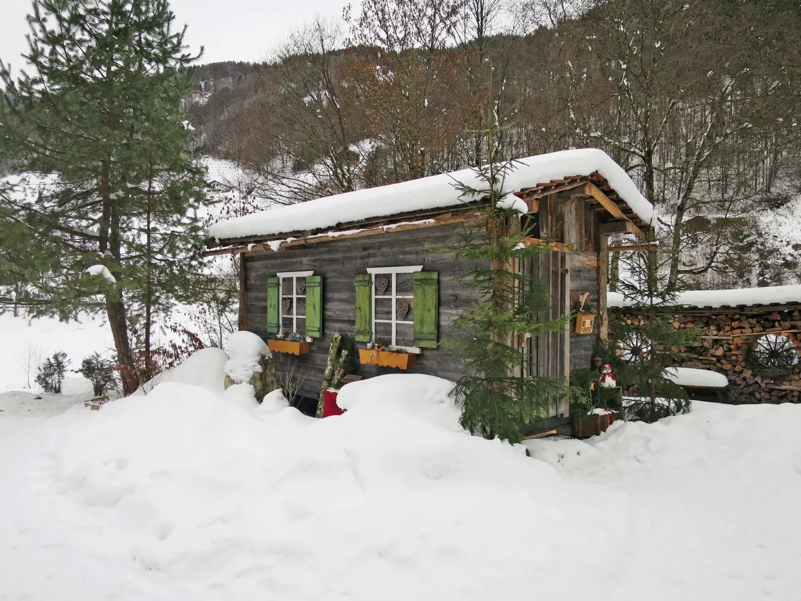 Alpenchalet Silbertal-Buiten