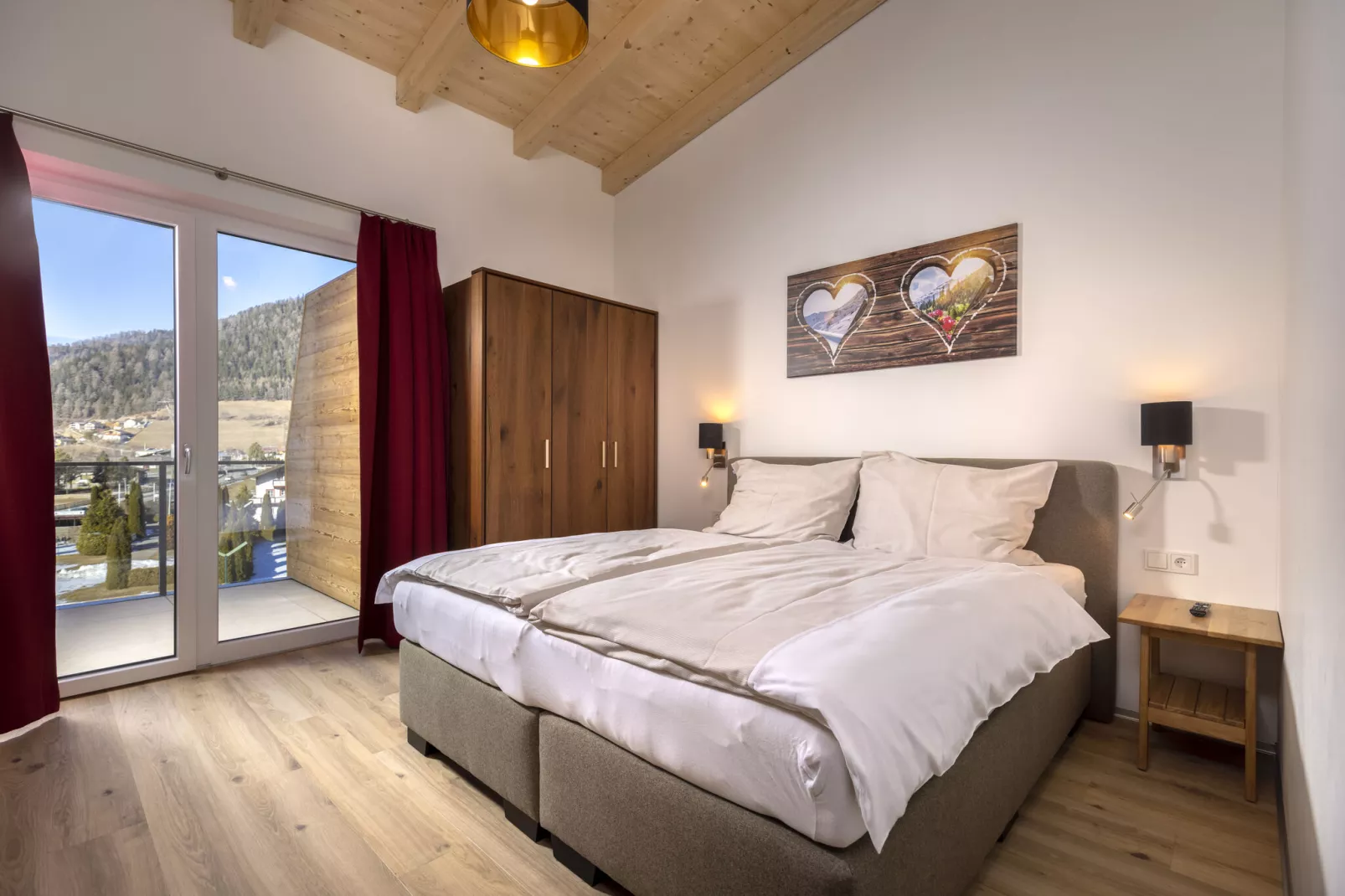 Apartment Alpine Classic-Slaapkamer