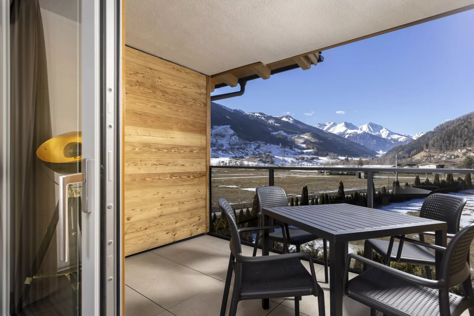 Apartment Alpine Superior-Uitzicht winter