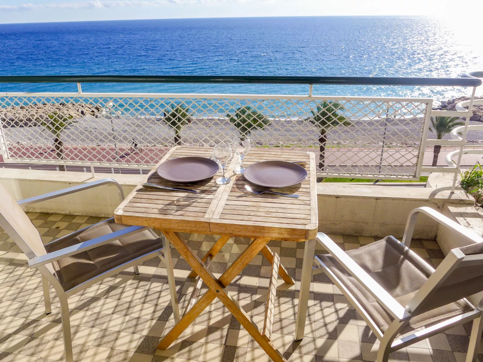 La Floride Promenade des Anglais-Buiten