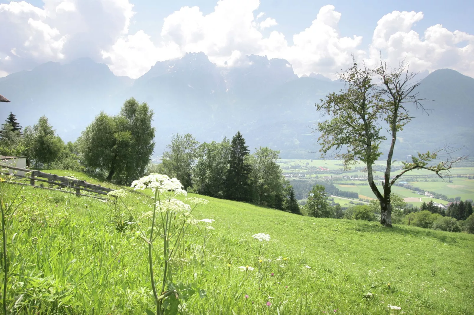 Chalet Dolomitenblick-Tuinen zomer