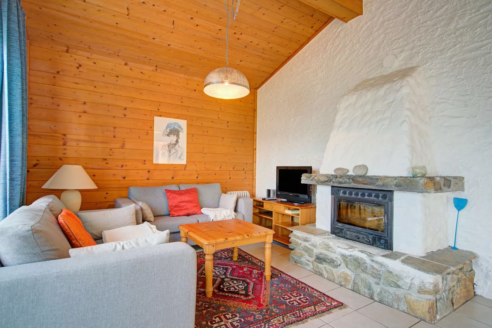 Chalet Dolomitenblick-Woonkamer