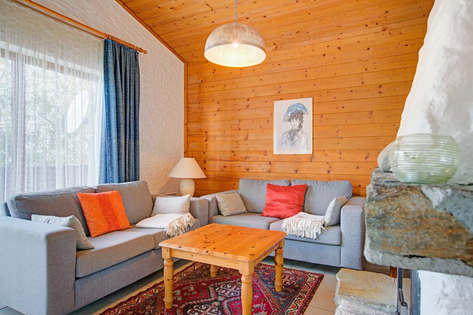 Chalet Dolomitenblick-Woonkamer