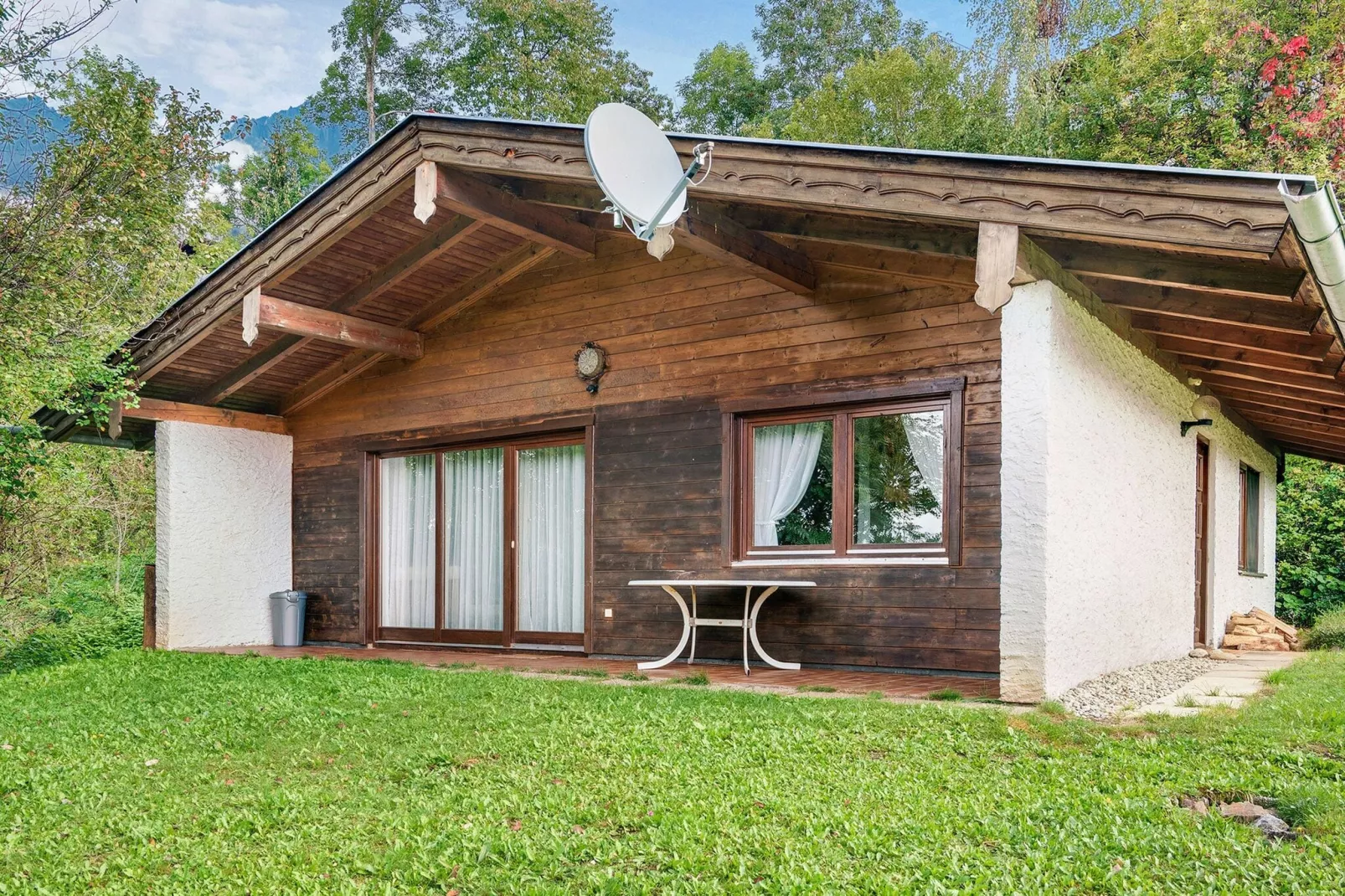 Chalet Dolomitenblick-Buitenkant zomer
