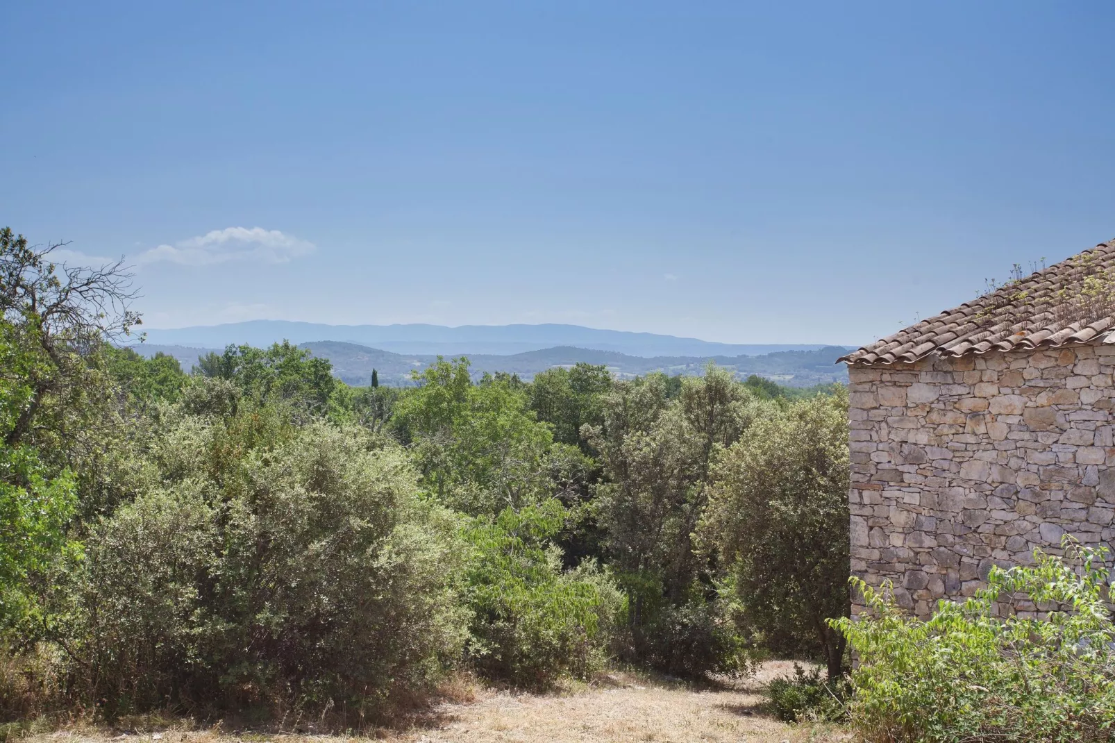 La Bastide des Chênes 2-Uitzicht zomer