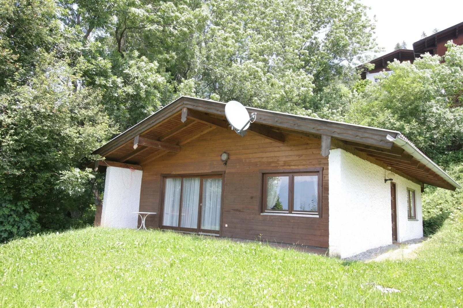 Chalet Dolomitenblick-Buitenkant zomer