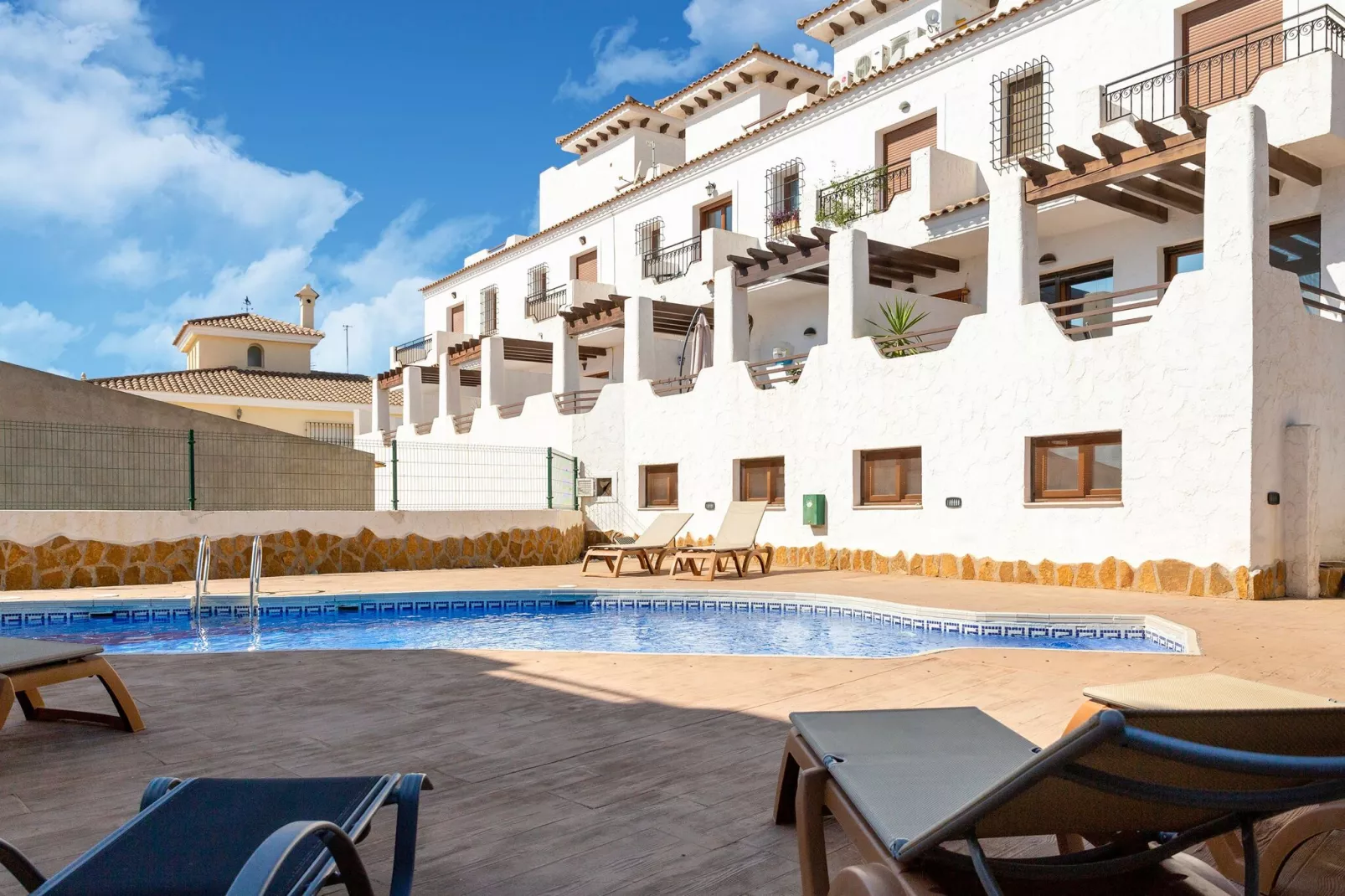 Apartamento en Palomares-Zwembad