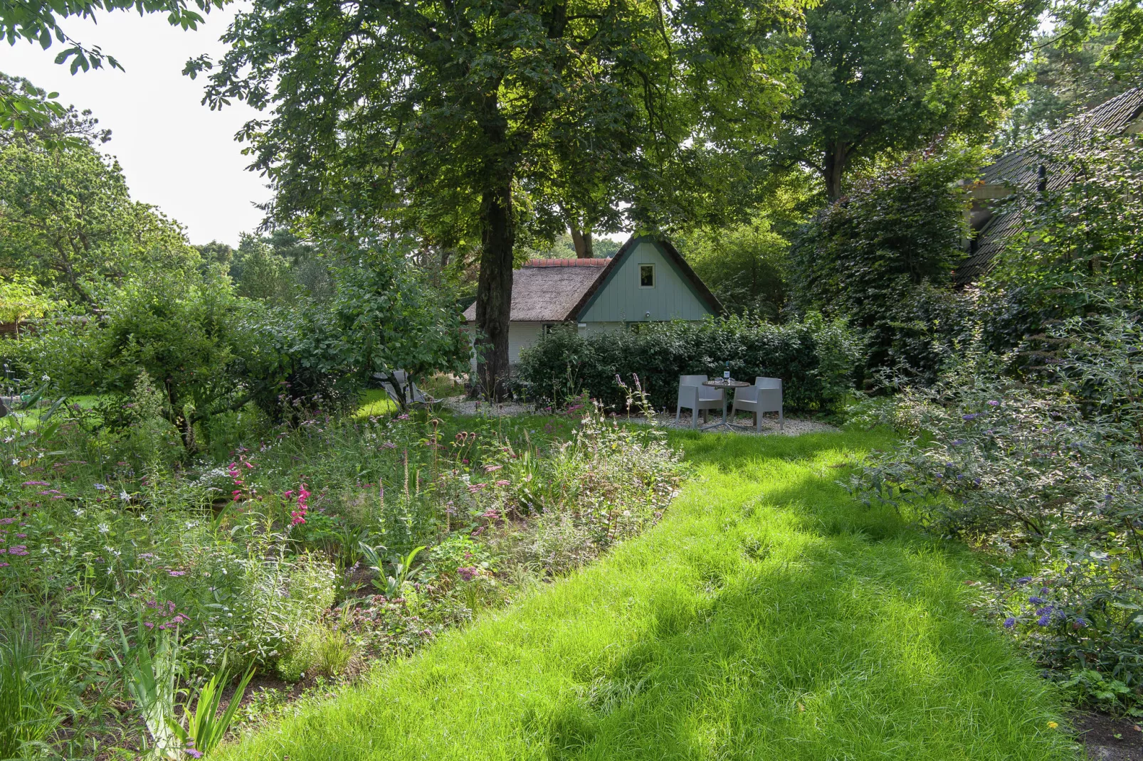 Romantisch Bergen-Tuinen zomer