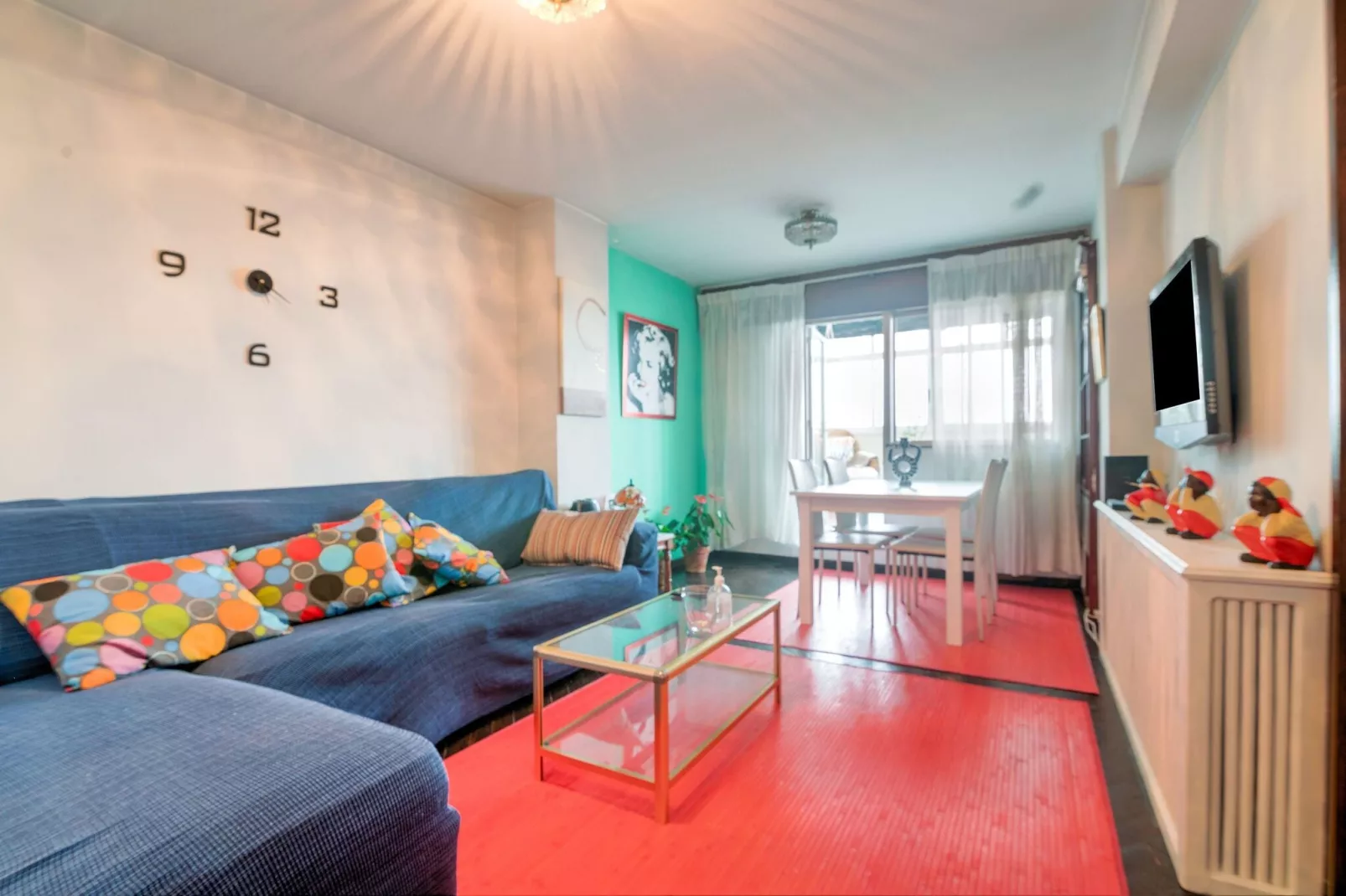 Apartamento Avenida Rosalía - Woonkamer