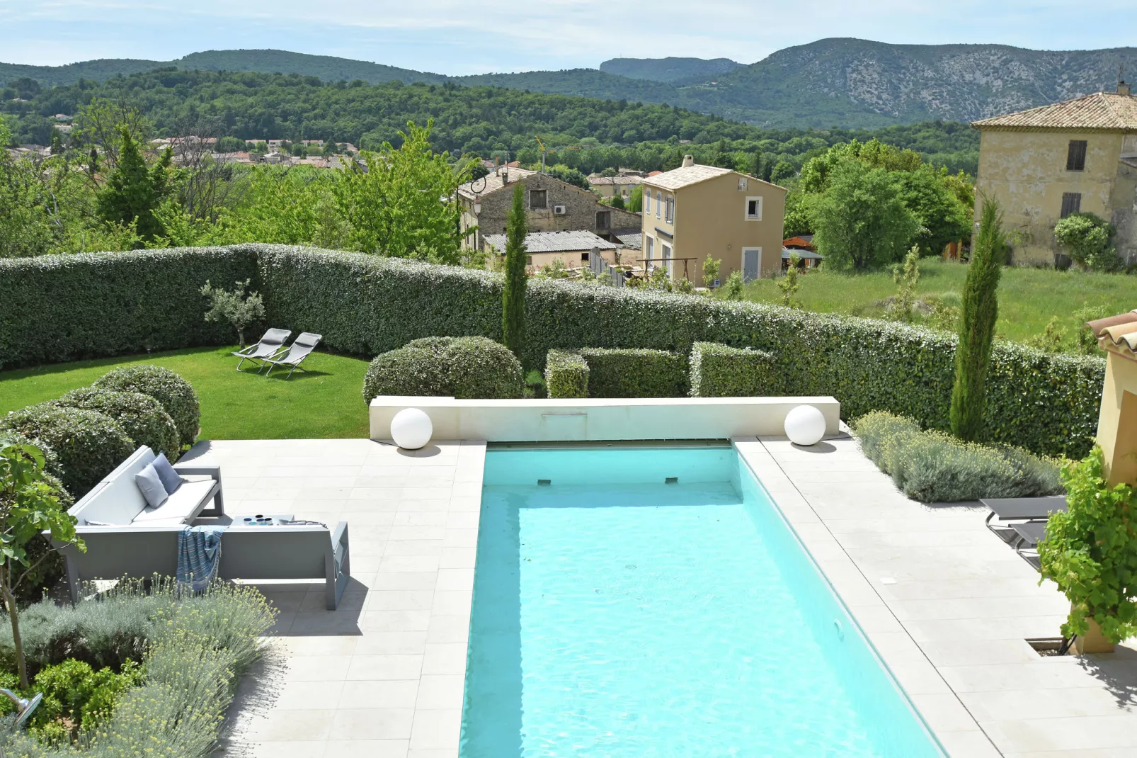 Villa Mont Ventoux-Uitzicht zomer