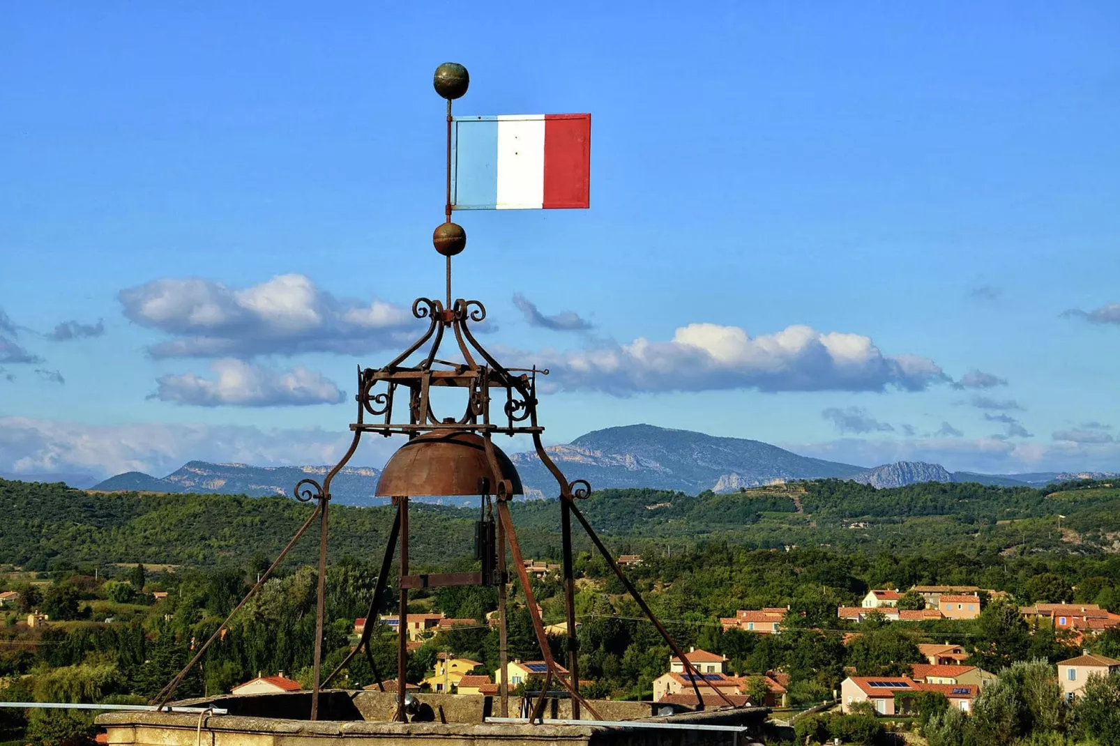 Villa Mont Ventoux-Gebieden zomer 1km